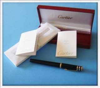 Original CARTIER Trinity Rollerball Pen in Rose,Yellow & White GOLD 