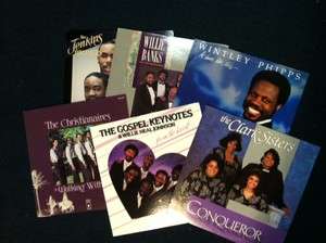 LP LOT Gospel Keynotes From the Heart Clark Sisters Conqueror BANKS 