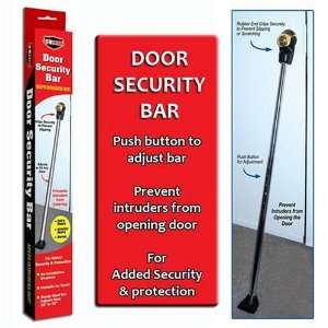   Seen On TV Iron Clad Security Alarm Bar Door Jam Bar 