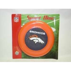    NEW Denver Broncos Sport Disc NFL Frisbee Dog Toy