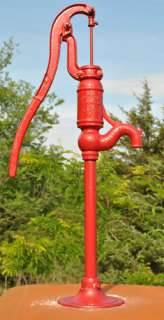   Pump & Planter CO Galva ILL Cast Iron Farm Hand Water Well Pump  