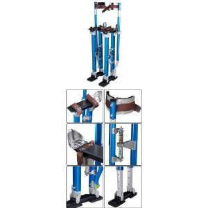    18   30 Adjustable Aluminum Drywall Stilts Blue