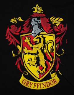 Harry Potter Hogwarts School Gryffindor Crest T Shirt Tee  