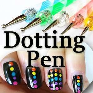5PCS 10 sizes Nail Art Design Dotting Pens tools 54163  