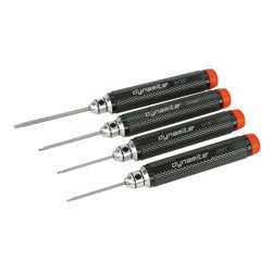 DYN3070 Machined Hex Driver Set (4) US MISC RC DYNAMITE TOOL  