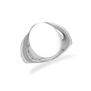  Large Oval Engravable Ring Jewelry
