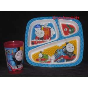   Thomas the Tank Train Engine Dinnerware Plate & Cup Set Toys & Games