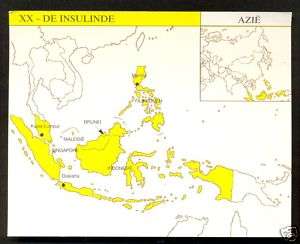 Map Indonesia Singapore Malaysia Brunei Philippines  