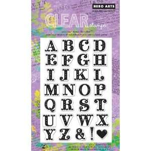  Hero Arts Fancy Letters Polyclear Stamp Set Arts, Crafts 