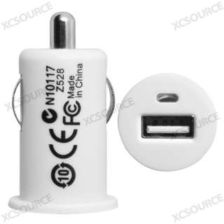 USB AC EU Wall Car Charger Data Cable For iPod Touch iPhone 3GS 3G 4 