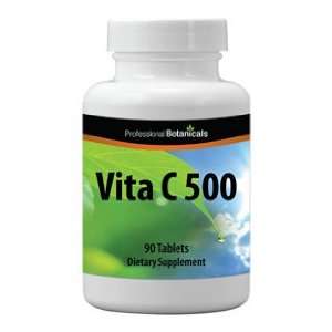  Professional Botanicals   Vita C 500 90 tabs Health 