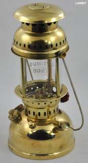 NEW Swedish military kerosene lantern OPTIMUS 200P (brass)   RARE 