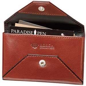  Bosca Old Leather Flap Card Case Wallet   Cognac Office 