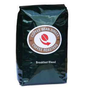 Green Unroasted Breakfast Blend, Whole Bean Coffee, 5 Pound Bag 