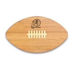   Redskins Football Shaped Cutting Board/Service Tray