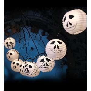    Mr. Bones Halloween Paper Lantern String Lights: Toys & Games