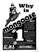 Mongoose MotoMag BMX Products 1977 BMXA HiRes Reprint  