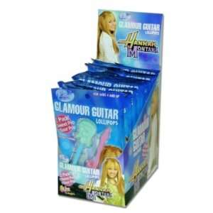 Hannah Montana Glamour Guitar Lollipops, 12 count display box  