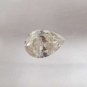 50 Carat Pear Cut Loose Diamond I J Color I Clarity  