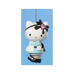  Hello Kitty Holiday Blow Mold Ornament   Light Blue