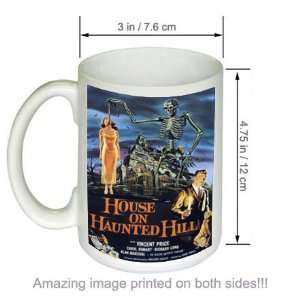   COFFEE MUG Vincent Price House on Haunted Hill