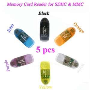 PCS USB 2.0 SDHC SD MMC High Speed Memory Card Reader  