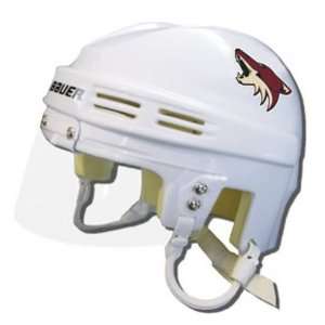 Official NHL Licensed Mini Player Helmets   Phoenix Coyotes (white 