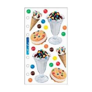  M&M Candy Ice Cream Scrapbook Stickers (MMSP003): Arts 