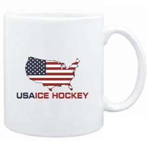  Mug White  USA Ice Hockey / MAP  Sports Sports 