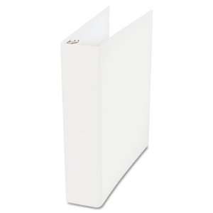   PVC FREE D RING BINDER, HEAVY PAPER/INDEX STOCK, 3 CAPACITY, WHITE