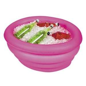  Neon Pink Inflatable Tub Cooler Toys & Games