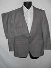 Vintage Mens JOHN ALEXANDER Brown Gray Brown Suit SLEEK 38R