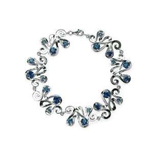  ZR Silver Oriental Whisper Bracelet Jewelry