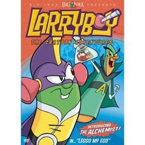 NEW Veggie Tales DVD Larryboy in Leggo My Ego  