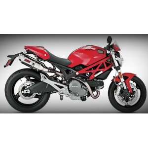   ONE EXHAUST SYSTEM STAINLESS 08 09 DUCATI MONSTER 1100 S Automotive