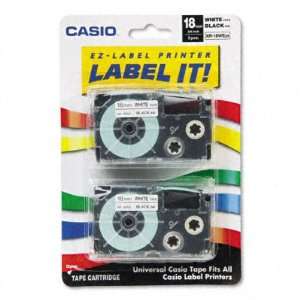  Casio Tape Cassettes for KL Label Makers CSOXR18WE2S Electronics