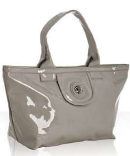 Marc by Marc Jacobs grey patent leather Tote Ally tote   up 