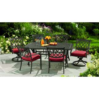 Living Home Outdoors Mirabel 8 Piece Patio Dining Set  