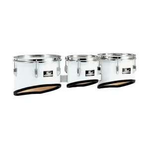   Marching Tom Set #33 Pure White 8,10,12,13 set Musical Instruments