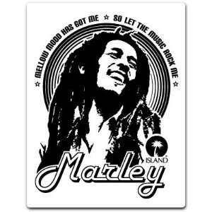 Bob Marley Mellow Mood Music Car Bumper Decal Sticker 5x4 