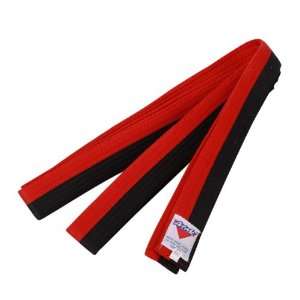   Tae Kwon Do Judo Martial Arts Belt   Black and Red