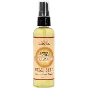  Edible Glow Massage Oil   3 oz Vanilla Health & Personal 