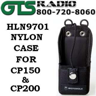 SOFT NYLON CARRY CASE Works with Motorola CP200 AND CP150 ALLOW 4 