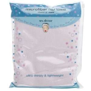  Spa Sister Microfiber Hair Towel Pink Beauty