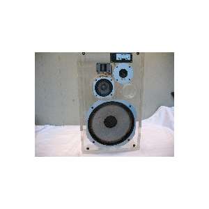 Pioneer Plexiglass HPM 100 Single Speaker, Plays Great  