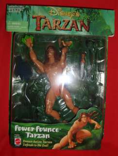Disney Tarzan Power Pounce Tarzan Action Figure  