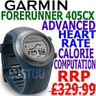 Garmin Forerunner 405CX HR Heart Rate Monitor Blue Sports GPS Receiver 