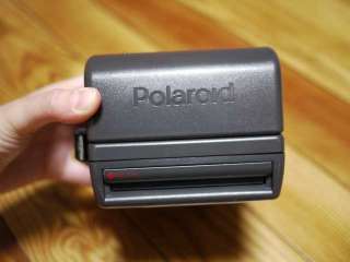 Vtg Polaroid 600 One Step Instant Camera Flash WORKS  