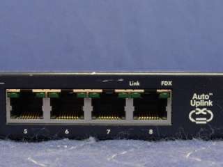 Netgear FS108 Fast Ethernet 8 Port Switch F32  