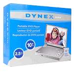 10 Dynex DX PDVD10 Widescreen Portable DVD Player (Silver) DX PDVD10 